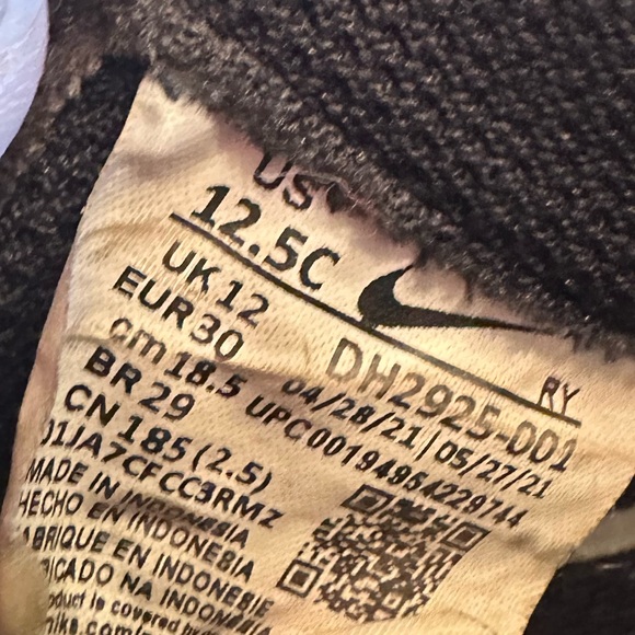 NIKE  AIR FORCE  SHOES BOY TODDLER SZ 12.5 C - Picture 6 of 6